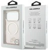 Dėklas Karl Lagerfeld IML KL Script Logo MagSafe Case for iPhone 17 Pro - Rožinė