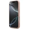 Telefono dėklas iPhone 17 Pro rožinis blizgus Guess