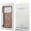Telefono dėklas iPhone 17 Pro rožinis blizgus Guess