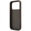 Telefono dėklas iPhone 17 Pro rudas margintas Guess