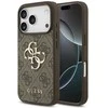 Telefono dėklas iPhone 17 Pro rudas margintas Guess