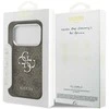 Dėklas Guess 4G Big 4G Classic Logo Apple iPhone 17 Pro rudos spalvos sidabrinis