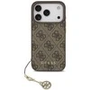 Guess 4G Charm dėklas skirtas Apple iPhone 17 Pro Tone on Tone rudos spalvos