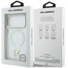 „Karl Lagerfeld IML K Head Logo MagSafe“ dėklas, skirtas „iPhone 17 Pro“ – skaidrus