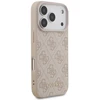 Guess 4G Classic dėklas skirtas Apple iPhone 17 Pro rožinės spalvos