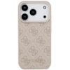 Guess 4G Classic dėklas skirtas Apple iPhone 17 Pro rožinės spalvos
