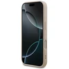 Guess 4G Classic dėklas skirtas Apple iPhone 17 Pro rožinės spalvos