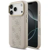 Dėklas Guess 4G Stripe MagSafe skirtas Apple iPhone 17 Pro rožinės spalvos