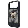 „Nimmy Gentle Pets“ serijos šunims skirtas „MagSafe“ dėklas, skirtas „iPhone 17 Pro“ - juodas