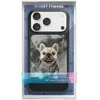 „Nimmy Gentle Pets“ serijos šunims skirtas „MagSafe“ dėklas, skirtas „iPhone 17 Pro“ - juodas