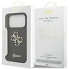 Guess Silicone Big 4G Script dėklas skirtas Apple iPhone 17 Pro khaki