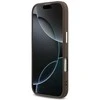 Dėklas Guess 4G Classic Logo MagSafe skirtas Apple iPhone 17 rudos spalvos