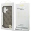 Dėklas Guess 4G Classic Logo MagSafe skirtas Apple iPhone 17 rudos spalvos
