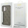 Guess 4G Classic Dėklas Apple iPhone 17 rudos spalvos