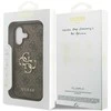 Dėklas Guess 4G Big Logo skirtas Apple iPhone 17 rudos spalvos