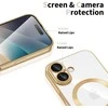 Tech-Protect MagFlex MagSafe dėklas skirtas Apple iPhone 17 – skaidrus aukso spalvos