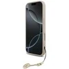 Guess 4G Charm dėklas skirtas Apple iPhone 17 Tone on Tone rožinės spalvos