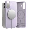 Ringke Silicone Magnetic MagSafe dėklas skirtas Apple iPhone 17 – violetinės spalvos