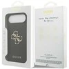 Guess Grained Big 4G & Classic Logo dėklas skirtas Apple iPhone Air juodos spalvos
