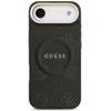 Dėklas Guess Peony Hot Stamp MagSafe Case for iPhone Air - Juodas