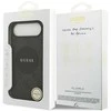 Dėklas GUESS 4G Circle Classic Logo MagSafe skirtas Apple iPhone 17 Air juodos spalvos