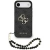 Guess 4G Strap 4G Classic Logo dėklas skirtas Apple iPhone Air juodos spalvos