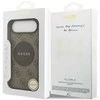 „Guess 4G Circle Classic Logo MagSafe“ dėklas, skirtas „iPhone Air“ – rudas