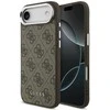 Dėklas Guess 4G Classic Logo MagSafe skirtas Apple iPhone Air rudos spalvos