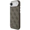 Dėklas Guess 4G Classic Logo MagSafe skirtas Apple iPhone Air rudos spalvos