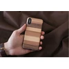 MAN&WOOD SmartPhone dėklas Apple iPhone X/XS sabbia juodos spalvos