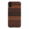 MAN Telefono dėklas iPhone X/XS, juodai rusvas