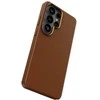 Panzer Glass Telefono dėklas iš dirbtinės odos, rudas, Qi suderinamas CARE by PanzerGlass