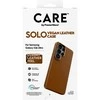 Panzer Glass Telefono dėklas iš dirbtinės odos, rudas, Qi suderinamas CARE by PanzerGlass