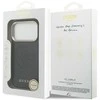 „Guess“ perforuotas 4G „MagSafe“ dėklas, skirtas „iPhone 17 Pro Max“ - juodas