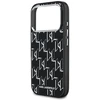 Karl Lagerfeld IML KL Monogram MagSafe dėklas skirtas Apple iPhone 17 Pro juodos spalvos