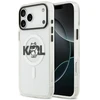 Karl Lagerfeld IML Choupette Sketch Logo MagSafe dėklas, skirtas iPhone 17 Pro, skaidrus