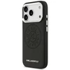 Karl Lagerfeld Point & Metal Logo MagSafe dėklas skirtas Apple iPhone 17 Pro juodos spalvos