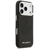 Karl Lagerfeld Point & Metal Logo MagSafe dėklas skirtas Apple iPhone 17 Pro juodos spalvos