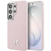 Telefono dėklas MagSafe Galaxy S26 Ultra, rožinis Karl Lagerfeld