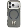 Dėklas Karl Lagerfeld IML K Head Logo MagSafe Case for iPhone 17 - Juodas