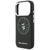 Dėklas Karl Lagerfeld Point &amp; Choupette Sketch MagSafe Case for iPhone 17 Pro - Juodas