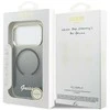 „Guess IML Gradient Script“ metalinis „MagSafe“ dėklas, skirtas „iPhone 17 Pro Max“ – Juodas
