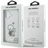 „Karl Lagerfeld Karl & Choupette Back MagSafe“ dėklas, skirtas „iPhone 17“ – skaidrus