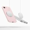„Tech-Protect SILICONE MagSafe“ dėklas Apple iPhone 16E / 17E, Rožinis PEARL