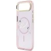 Dėklas Karl Lagerfeld IML Choupettes Karl Script Logo MagSafe iPhone Air Case - Rožinė