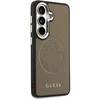 Guess PU Perforated 4G Logo Magnetic dėklas skirtas Samsung Galaxy S26 rudos spalvos