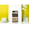 Telefono dėklas MAN&amp;WOOD iPhone 7/8/SE (2020) Baltas Ebony Juodas