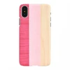 Telefono dėklas MAN&WOOD iPhone X/XS, rožinis
