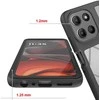 Tech-Protect Defense dėklas skirtas Motorola Moto G56 5G – juodos spalvos