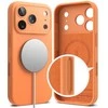 „Ringke iPhone 17 Pro Max“ silikoninis magnetinis dėklas, mandarinų spalvos